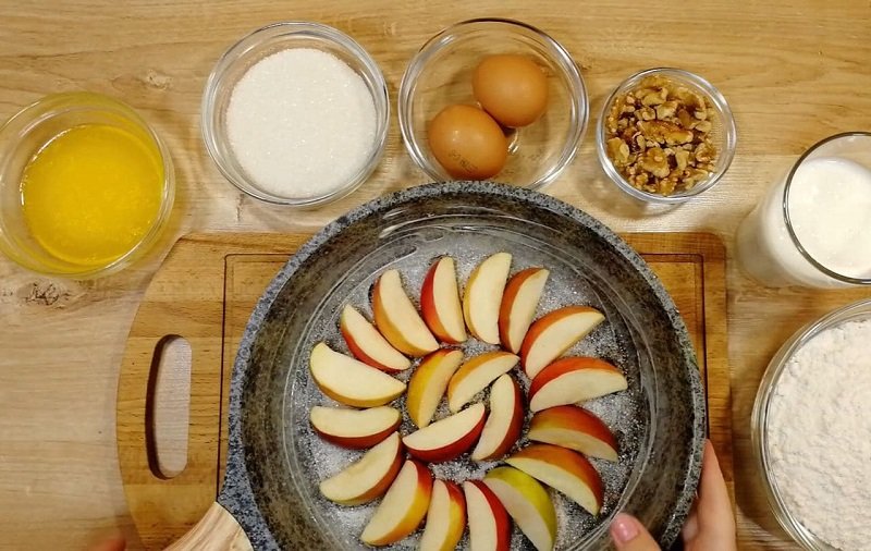 выпечка в сковороде