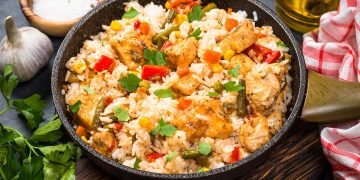 плов с куриным филе