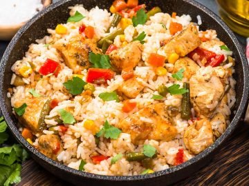 плов с куриным филе