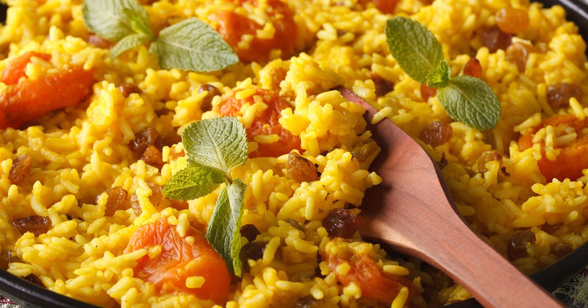 плов с сухофруктами