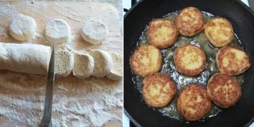 сырники на сковороде