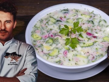 Пошаговый рецепт окрошки