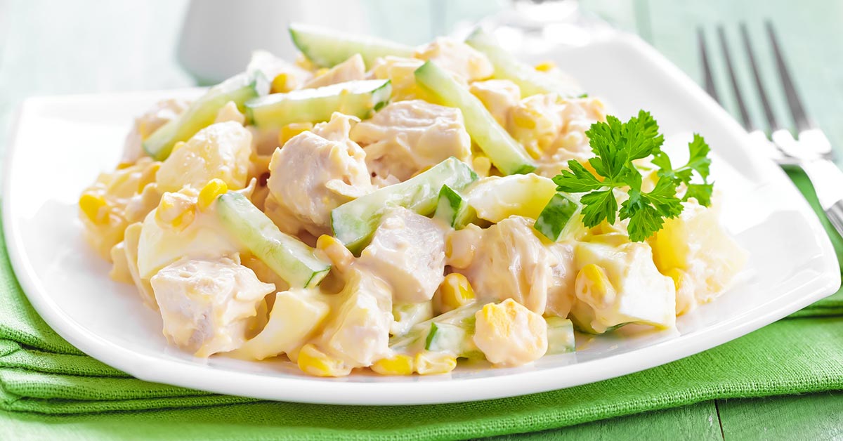 праздничный салат