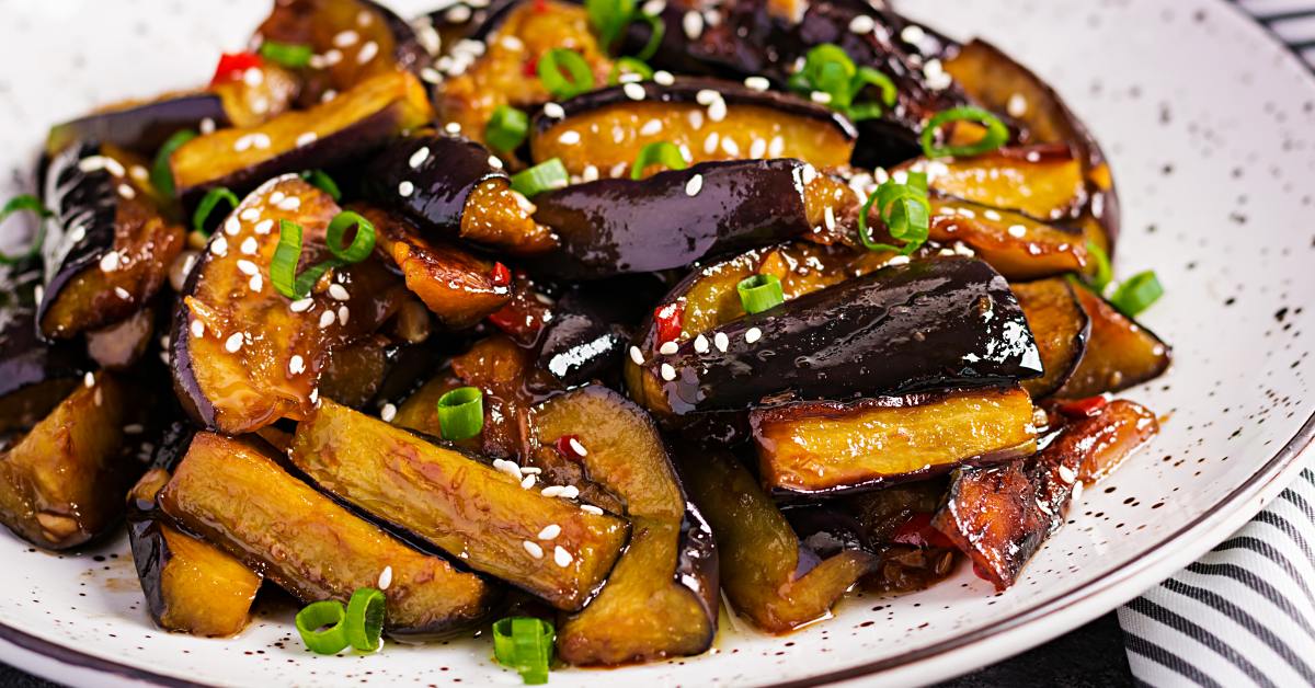 Приготовление баклажанов по-корейски