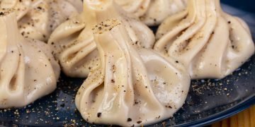 Приготовление хинкали