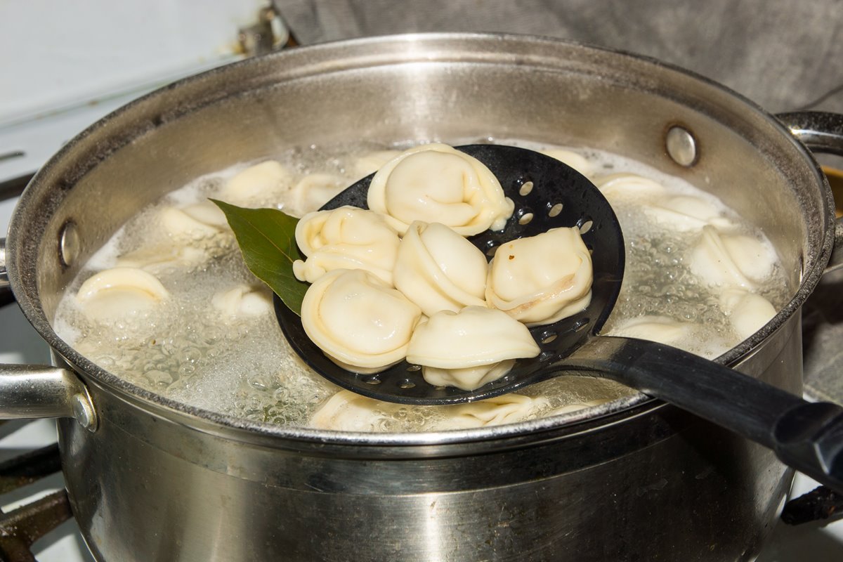 Приготовление пельменей