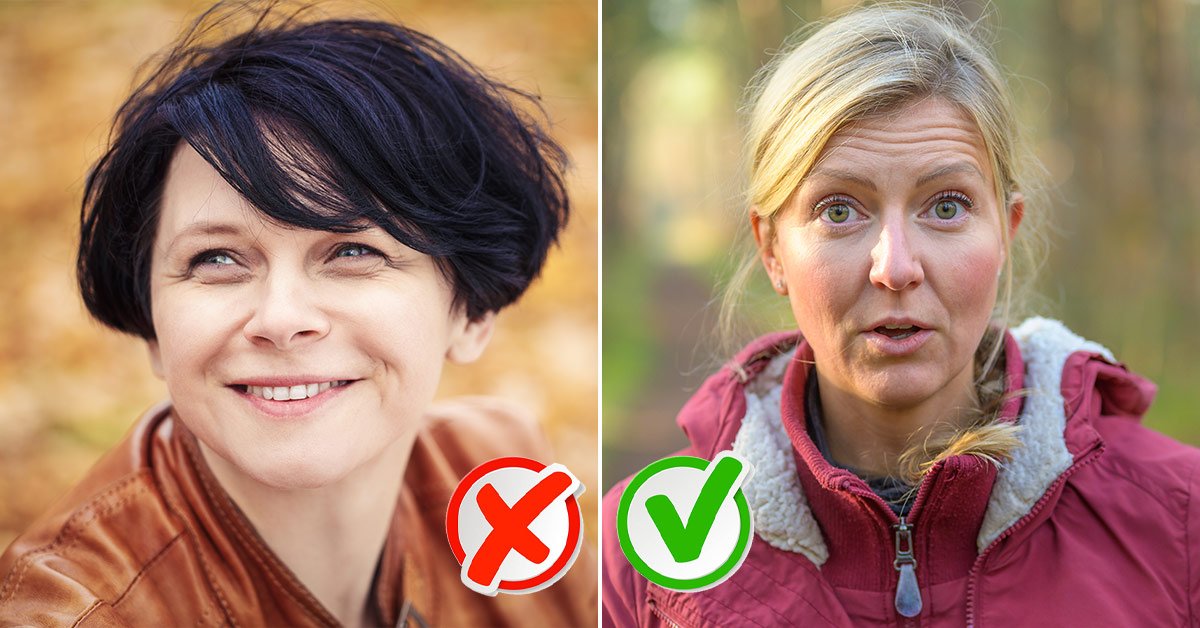 Признаки пожилой женщины