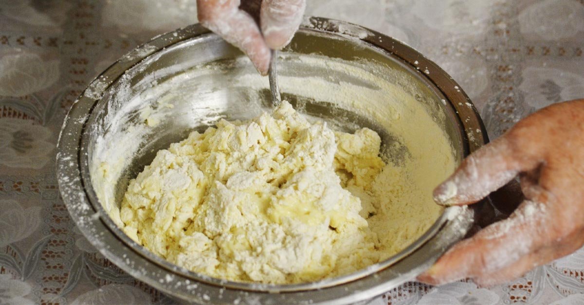 простой рецепт песочного печенья