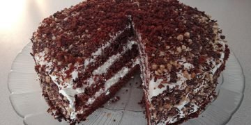 Простой шоколадный торт