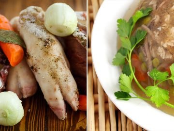 прозрачный холодец