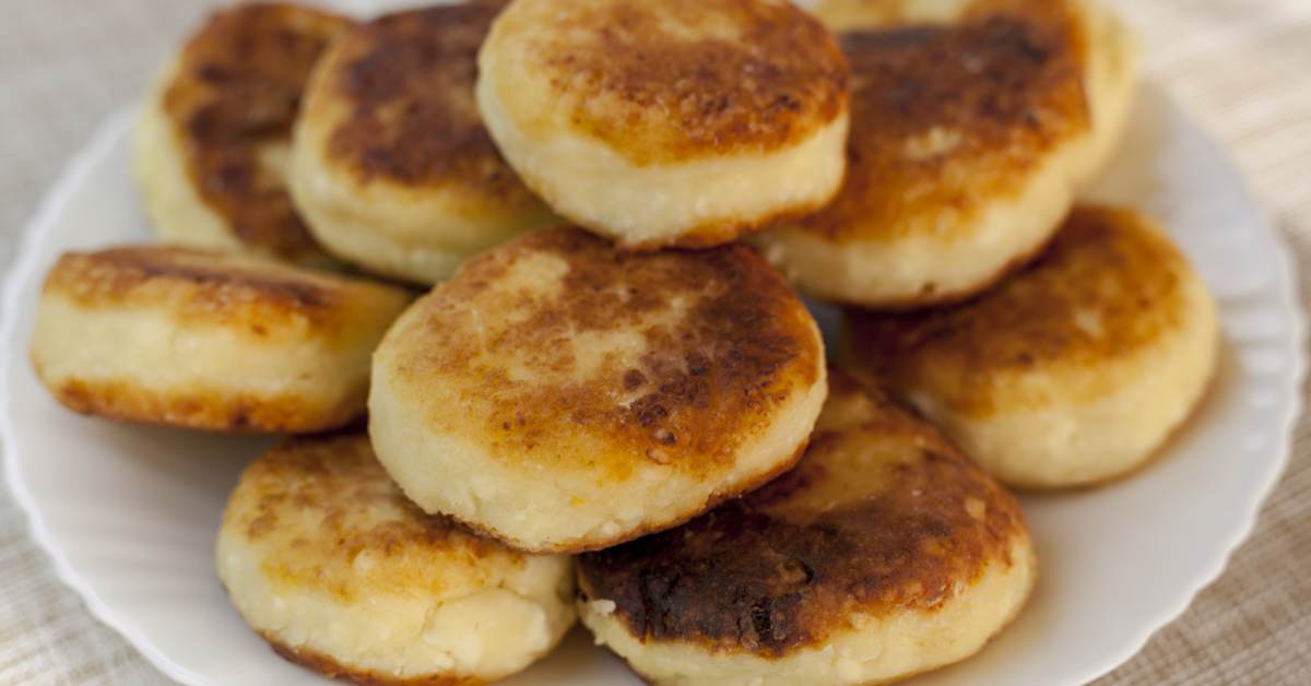 Пышные сырники в духовке