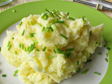 пюре без масла и молока