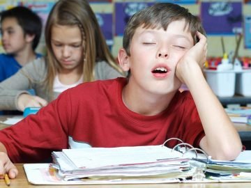 ребенок проспал