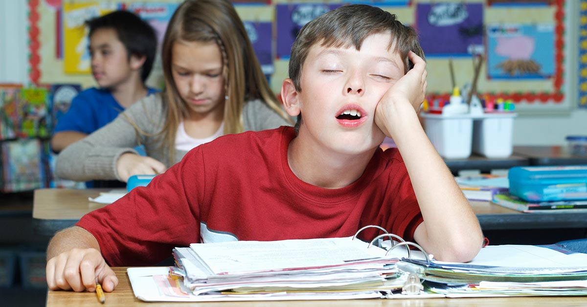 ребенок проспал