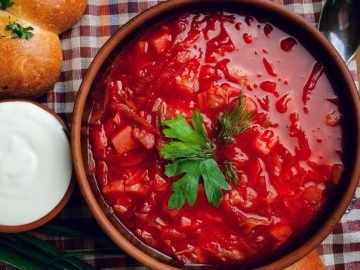 Рецепт домашнего борща