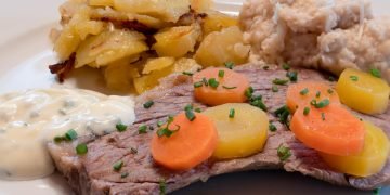 Рецепт говядины с овощами