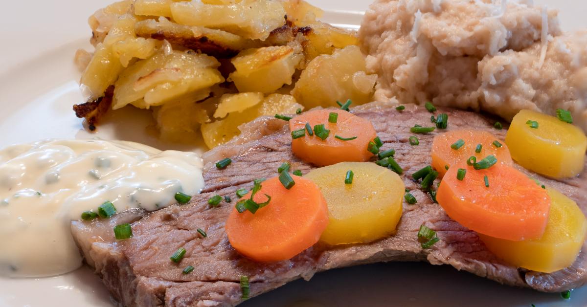 Рецепт говядины с овощами