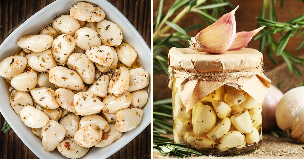 Рецепт маринованного чеснока в банке