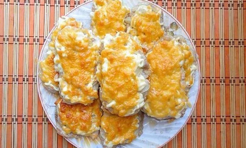 вкусное мясо под шубой