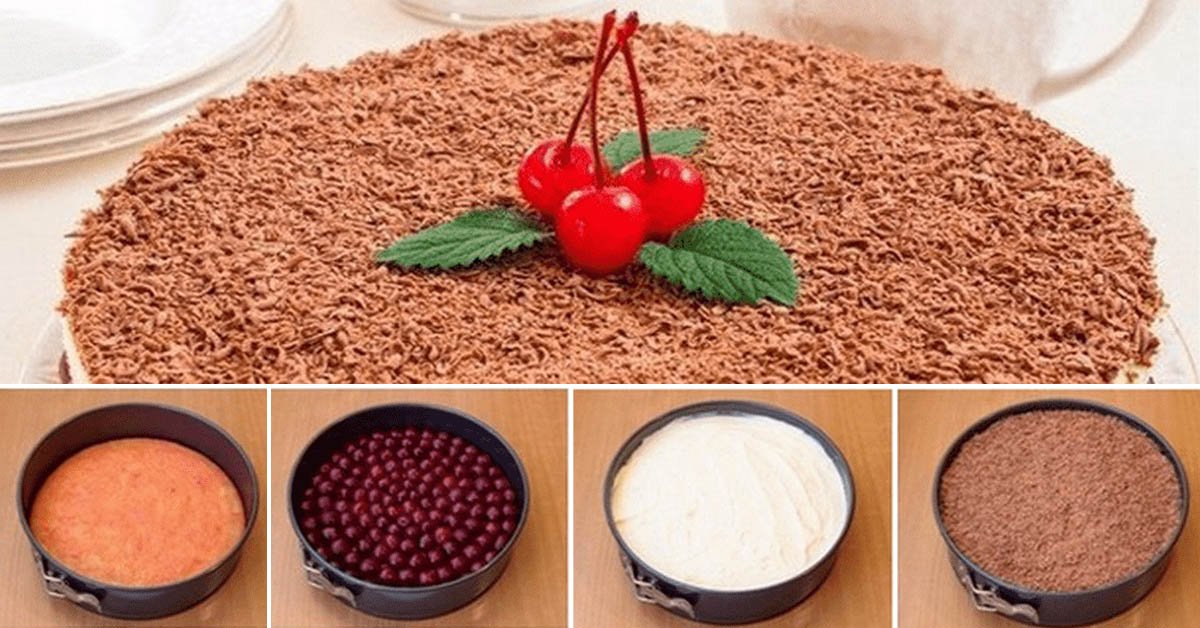 Рецепт пирога с вишней в духовке