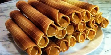 Рецепт вафельных трубочек для электровафельницы