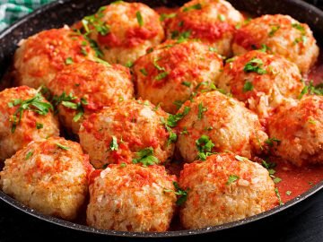 рисовые тефтели