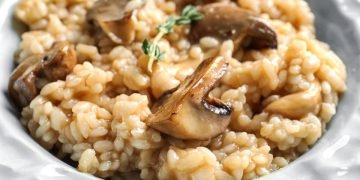 Ризотто с грибами