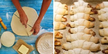 Рогалики с повидлом