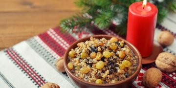 рождественский стол