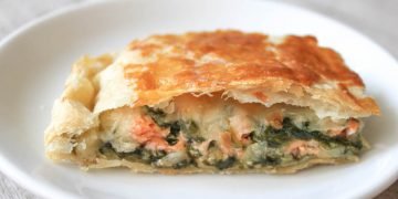 Рулет с семгой