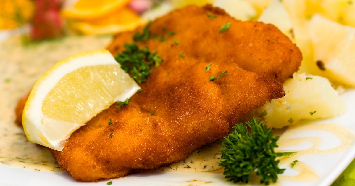 рыбный шницель