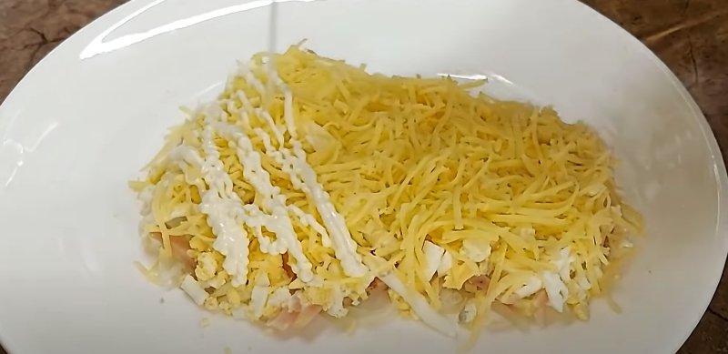 новый Салат «Бычок»