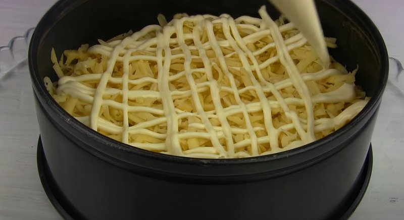 салат с курицей