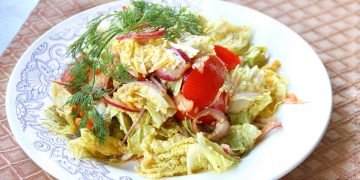 салат из пекинской капусты