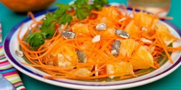 Салат из тыквы