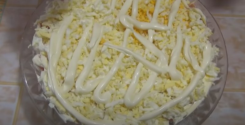 салат с киви