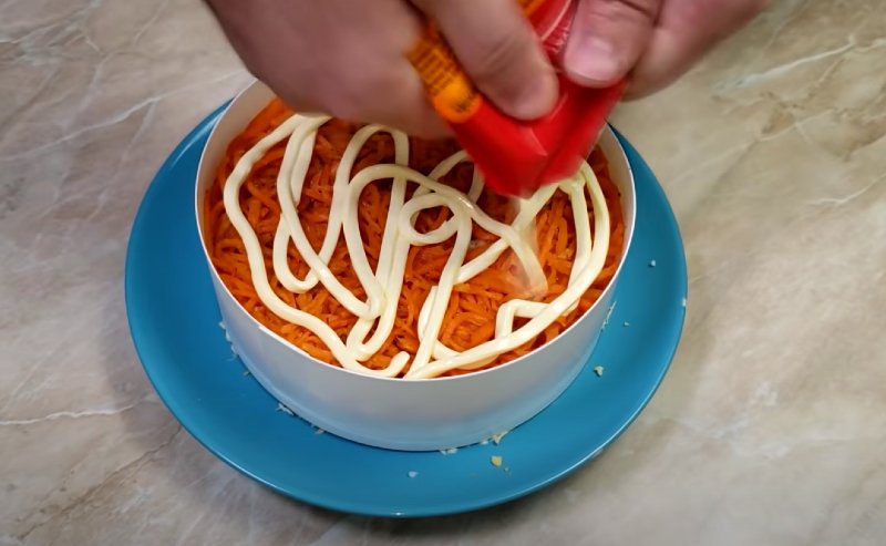 приготовление салата