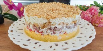 Салат «Снежная королева»