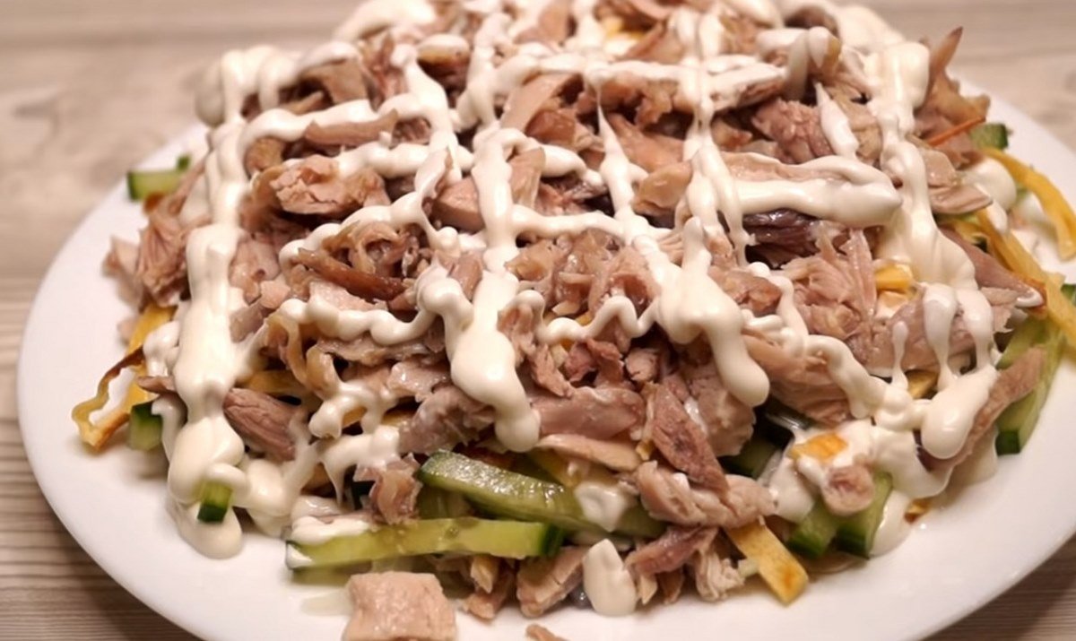 новогодний салат