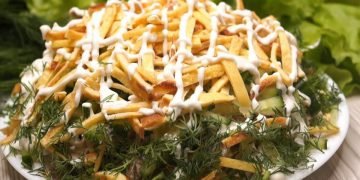 Салат «Соломка»