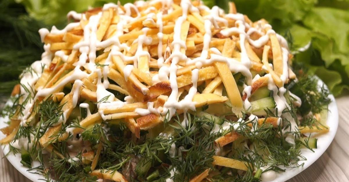 Салат «Соломка»