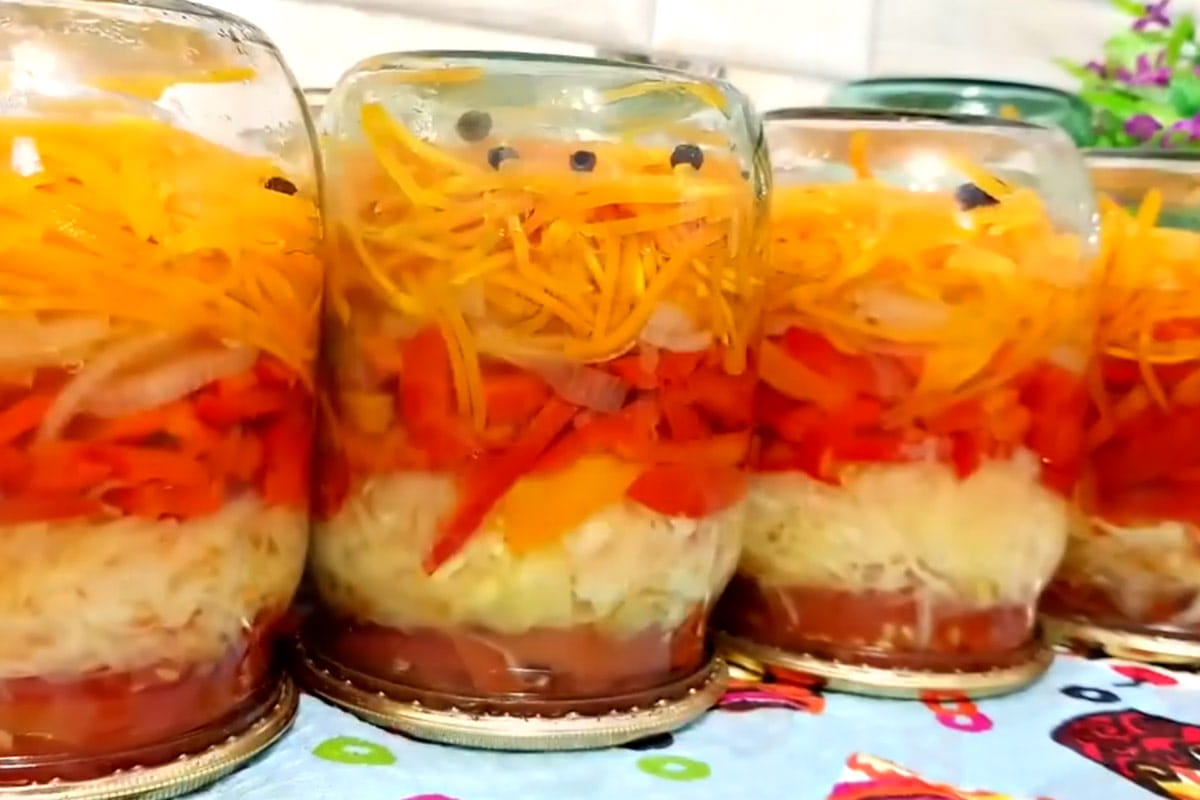 овощи на зиму рецепты