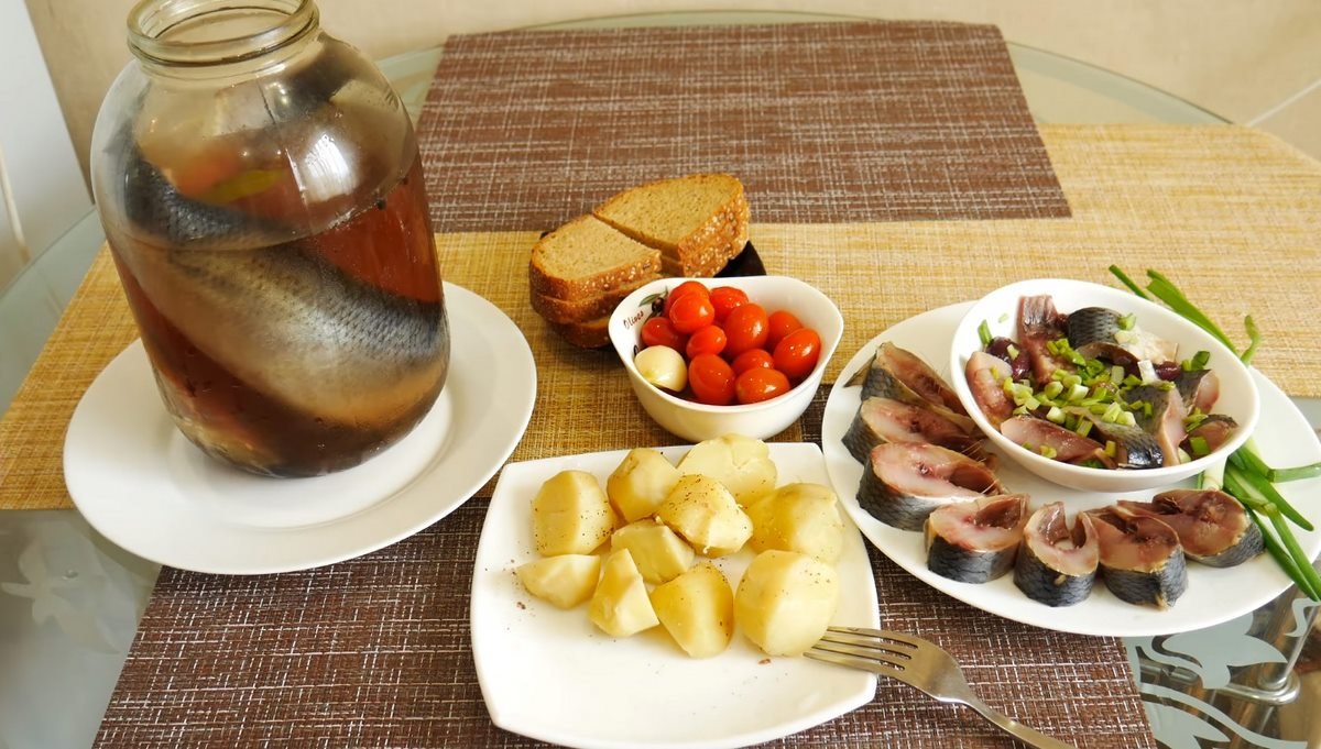 рецепт вкусной сельди