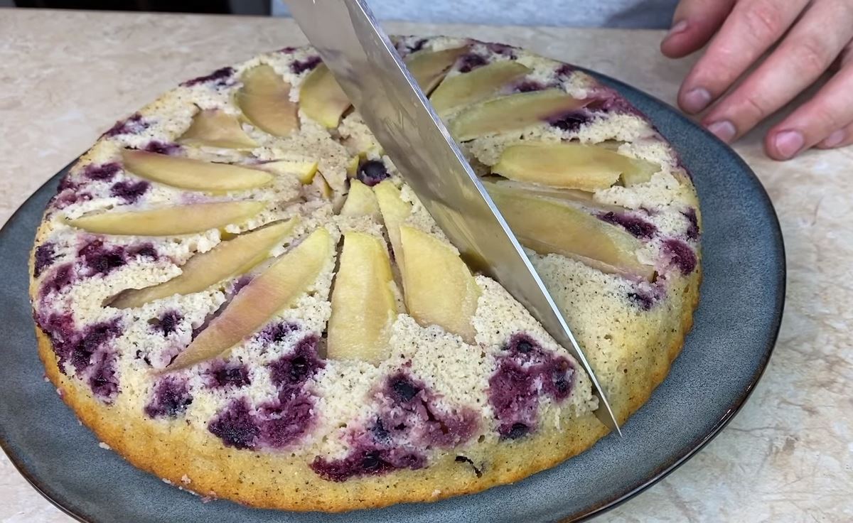 домашняя шарлотка