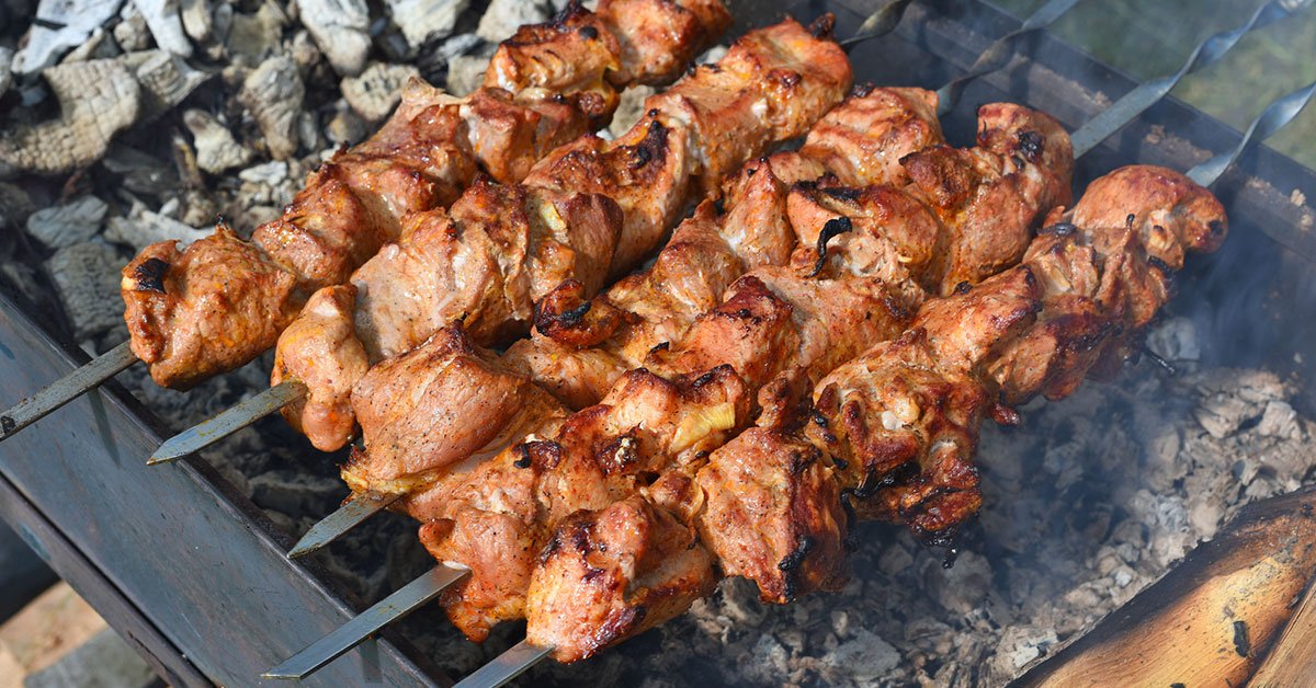 шашлык на квасе