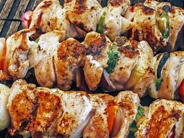 шашлык на молоке