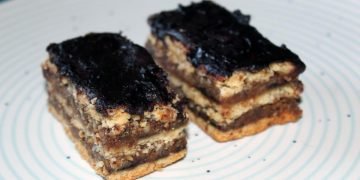 Шоколадное пирожное