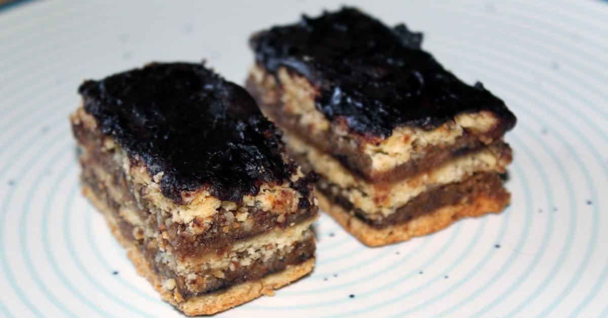 Шоколадное пирожное