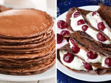 шоколадные блины