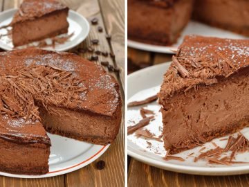 шоколадный чизкейк